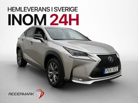 Lexus NX 300h AWD 197hk F-Sport Skinn Kamera Rattvärme