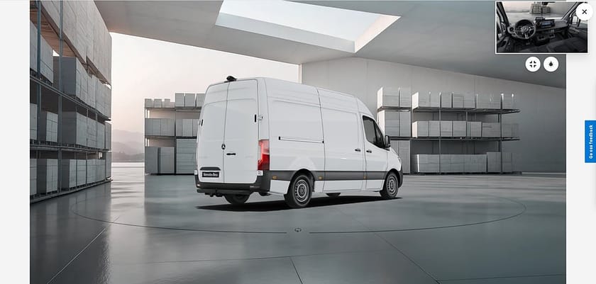 Bild 3 av Mercedes-Benz Sprinter 317 CDI RWD Panel Van