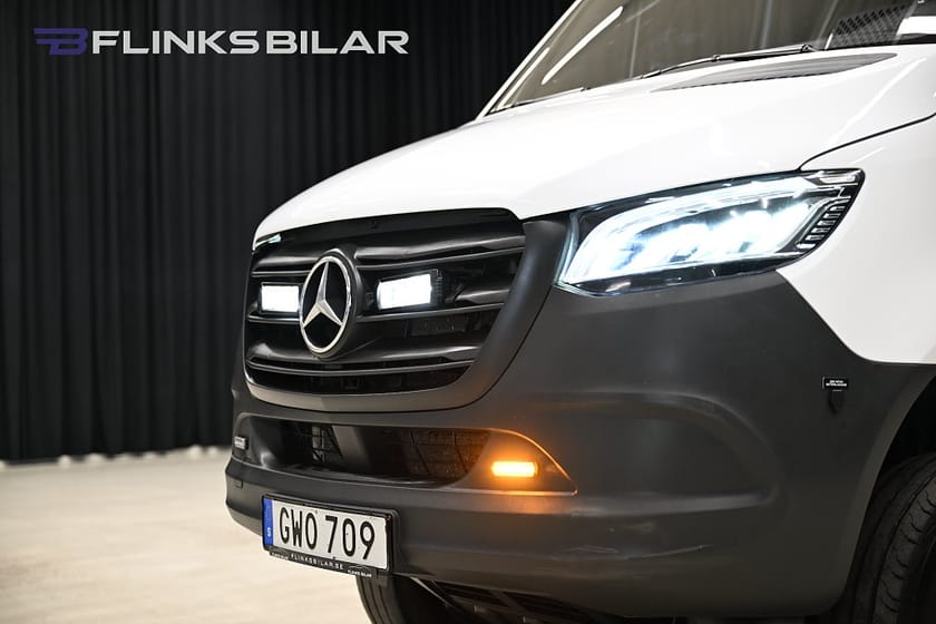 Bild 3 av Mercedes-Benz Sprinter 319 CDI 4x4 Panel Van 9G 190HK Automat|Servicebil|V-Inredd|SeUtr!