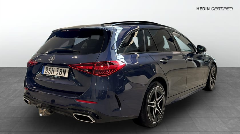 Bild 4 av Mercedes-Benz C 300 T e 300e | Pano | Burmester | Drag | 313hk