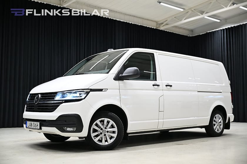 Bild 1 av Volkswagen Transporter DSG 150HK L2 Nedlackad|Dubbeldörr|LED|Inredd|Leasbar