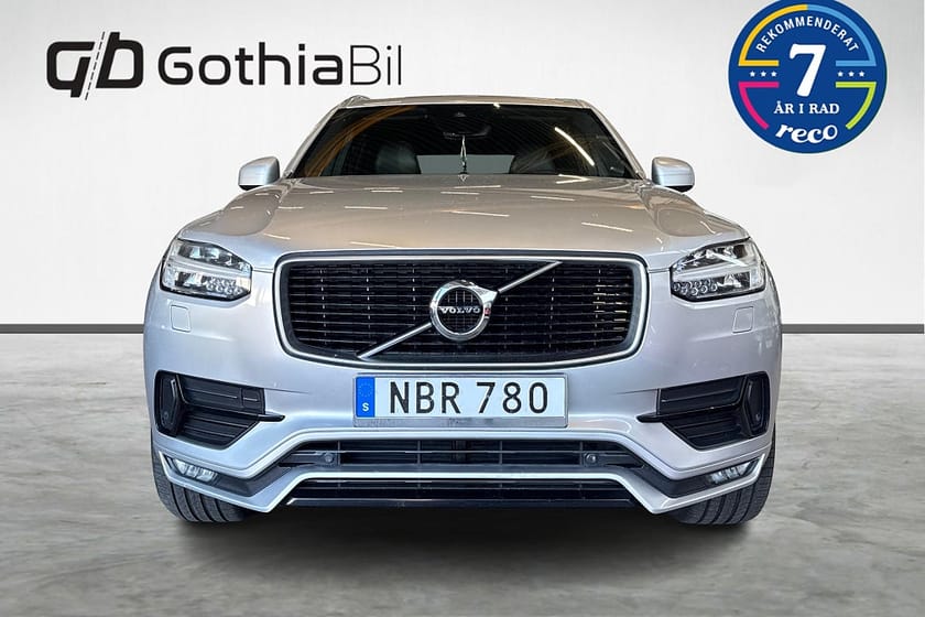 Bild 2 av Volvo XC90 D5 AWD 7-Sits R-Design B&W HUD Kamera Navi Drag