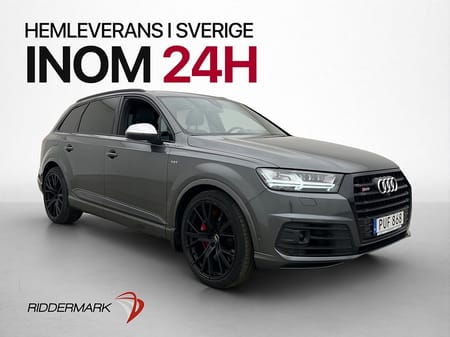 Audi SQ7 4.0 TDI V8 Q 435hk HuD BOSE 360° Cockpit D-Värm Nav