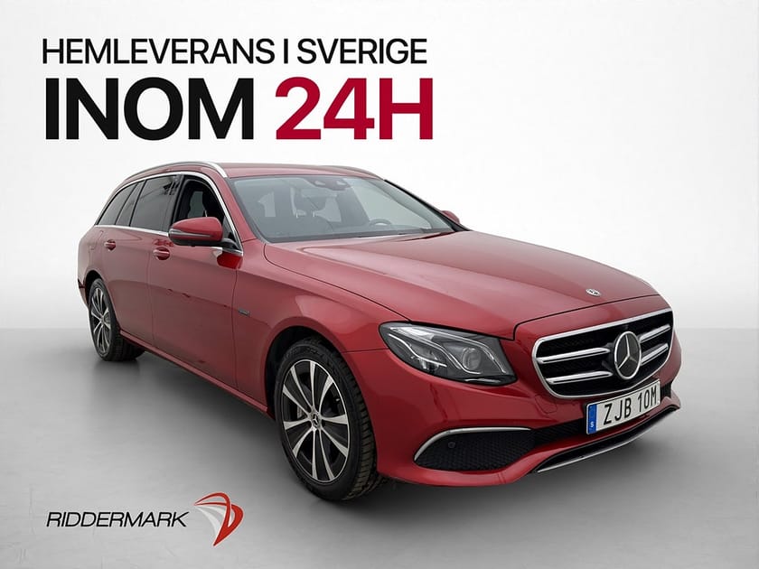 Bild 1 av Mercedes-Benz E 300 de T PLUG-IN 306hk Värmare Wide 360° Dragkrok
