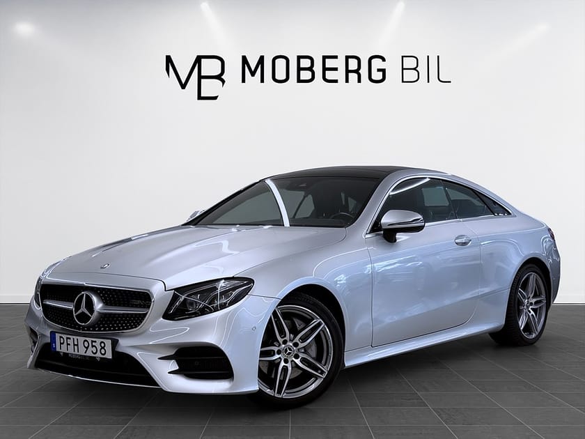 Bild 1 av Mercedes-Benz E 200 Coupé 184hk AMG Line Pano Navi