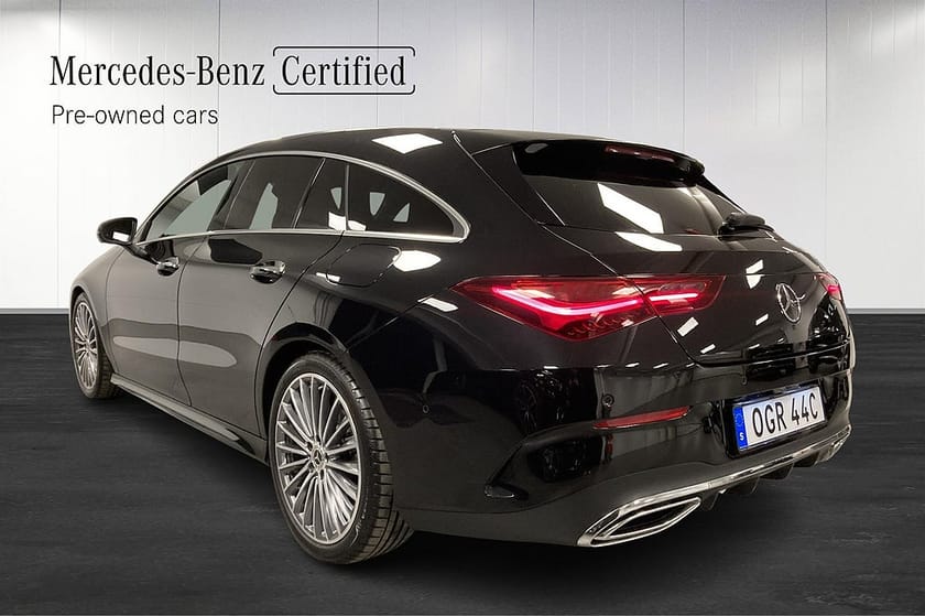 Bild 4 av Mercedes-Benz CLA 200 Shooting Brake AMG Premium 360 kamera Drag Pano