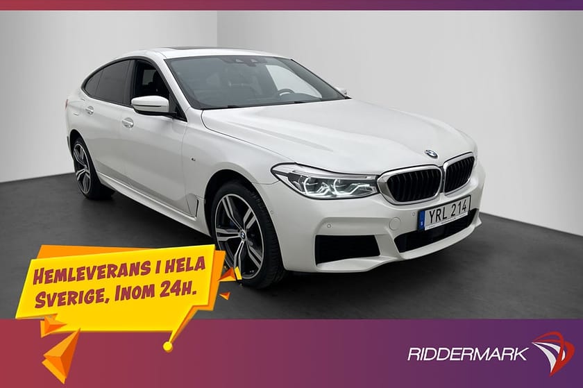 Bild 1 av BMW 630d xDrive GT 630 M Sport Innovation Pano H/K Night-V HUD