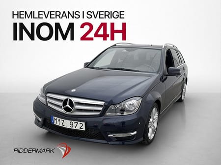 Mercedes-Benz C 200 T CDI BE AMG Sport Halvskinn P-Sensor Farthåll