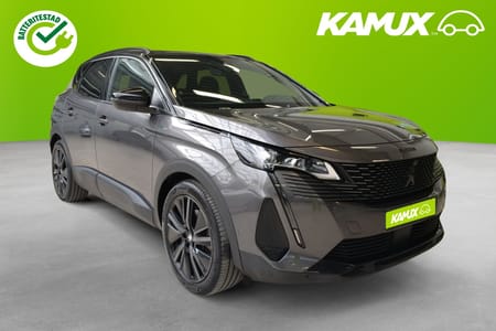Peugeot 3008 HYBRID 225 EAT 224hk Drag Kamera Skinn Navi Massage Carplay