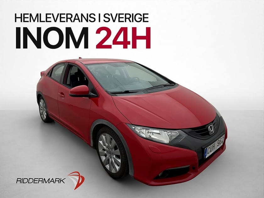 Bild 1 av Honda Civic 1.8 i-VTEC 142hk Sport Kamera Farthållare