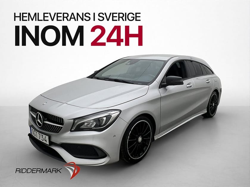 Bild 1 av Mercedes-Benz CLA 200 d Shooting Brake 4MATIC SB 4M AMG D-Värmare Kamera Drag