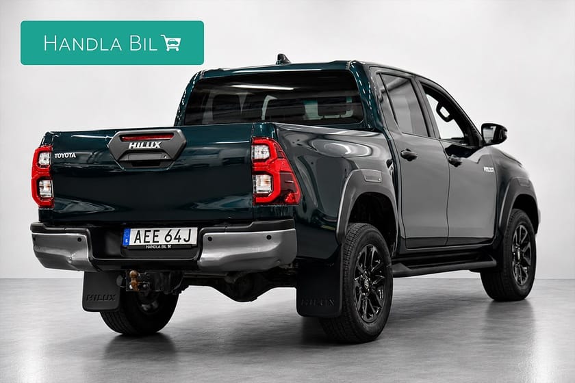 Bild 5 av Toyota Hilux Dubbelhytt 2.8 4WD Invincible Drag JBL Skinn 360° Moms 204hk