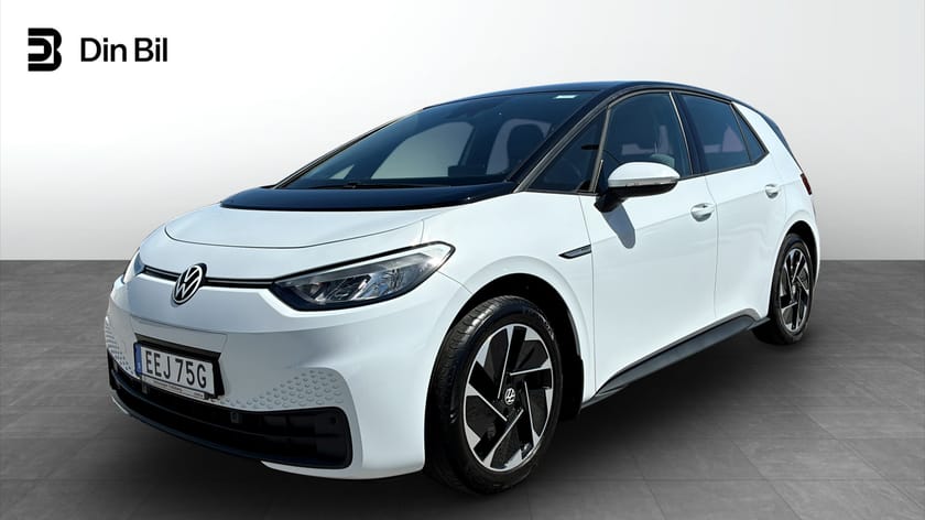 Bild 1 av Volkswagen ID.3 Pro Performance 204HK Metallic/Navi/P-sensor
