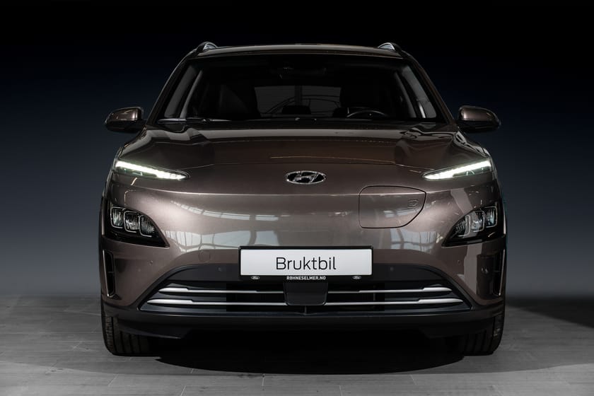 Bilde 3 av Hyundai Kona Electric 64 kWh LongRange 484km Premium 1-eier Norsk Forvarme App Skinn