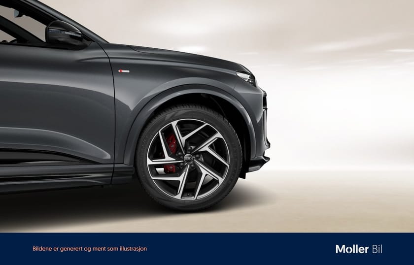Bilde 3 av Audi Q6 e-tron quattro q s line pro black