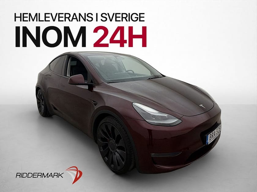 Bild 1 av Tesla Model Y Performance 534hk MOMS Autopilot Drag Kamera
