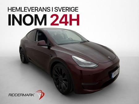 Tesla Model Y Performance 534hk MOMS Autopilot Drag Kamera