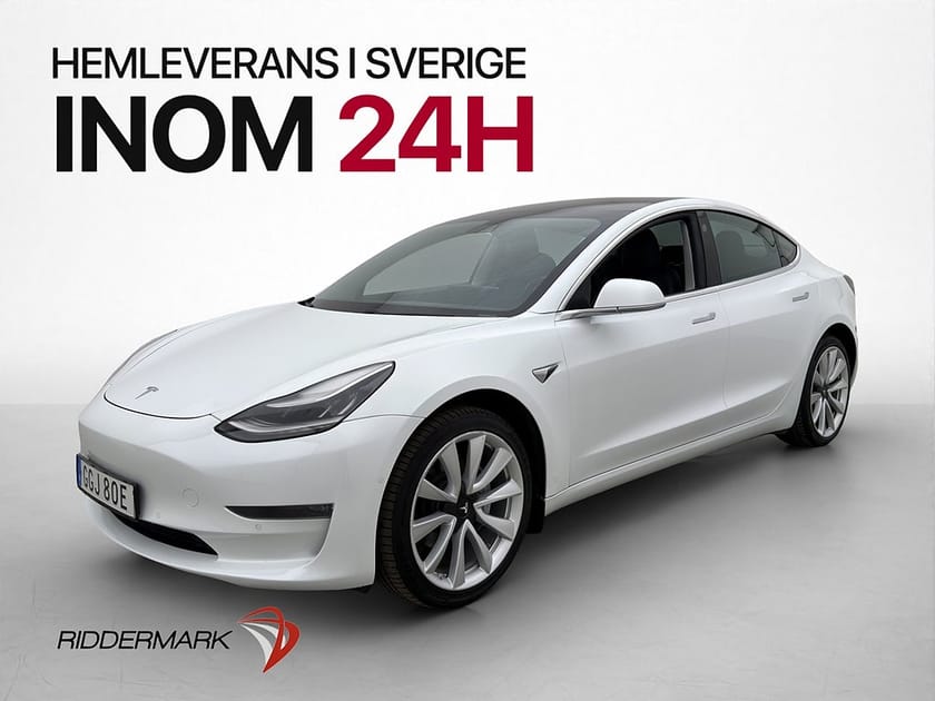 Bild 4 av Tesla Model 3 Long Range AWD Panorama Kamera Navi Svensksåld