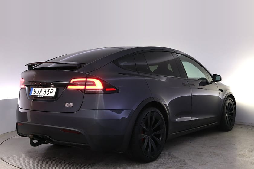 Bild 5 av Tesla Model X Plaid AWD 6-sits Autopilot Yoke Pano Drag