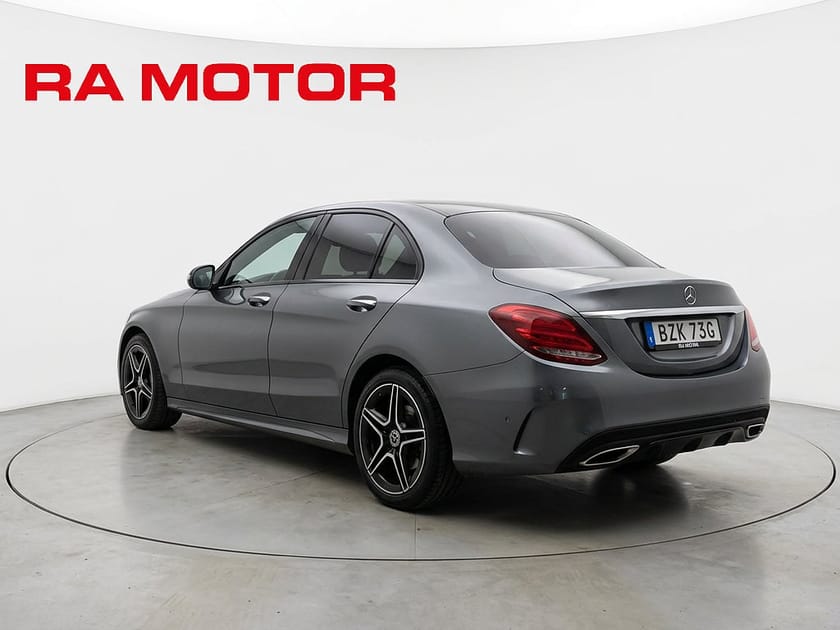 Bild 4 av Mercedes-Benz C 200 d 9G-Tronic AMG Line | Pano | Backkamera | Skinn