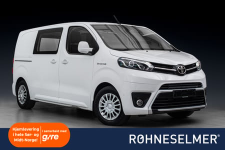 Toyota Proace Electric Rimelig elektrisk varebil//311 km WLTP