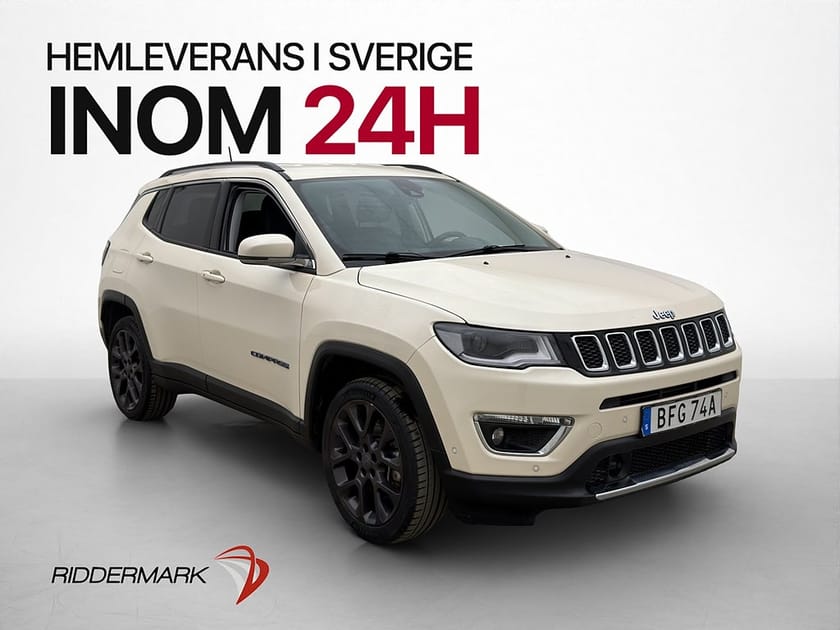 Bild 1 av Jeep Compass 4xe 190hk Kamera Rattvärme Dragkrok Navi