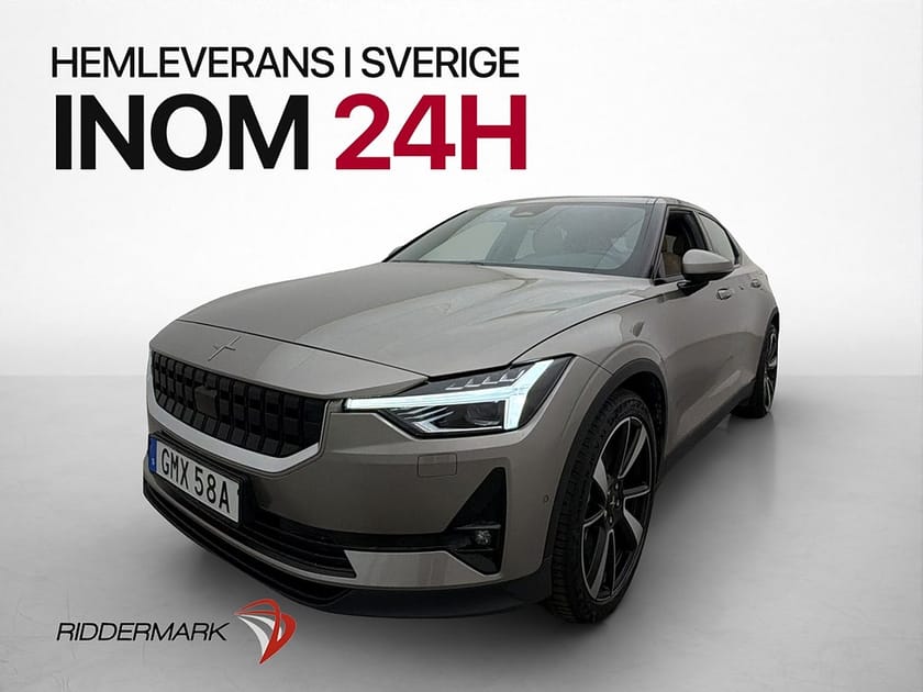 Bild 1 av Polestar 2 Long range Dual motor Pilot Plus Skinn Pano H/K