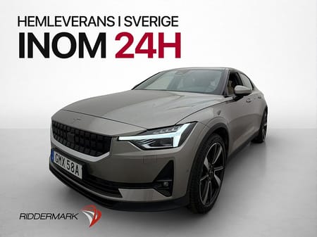 Polestar 2 Long range Dual motor Pilot Plus Skinn Pano H/K