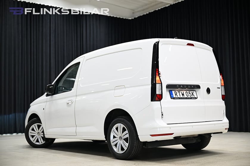 Bild 4 av Volkswagen Caddy Cargo 4Motion 122HK Nedlackad|LED|Värmare|Backkamera|Leasbar