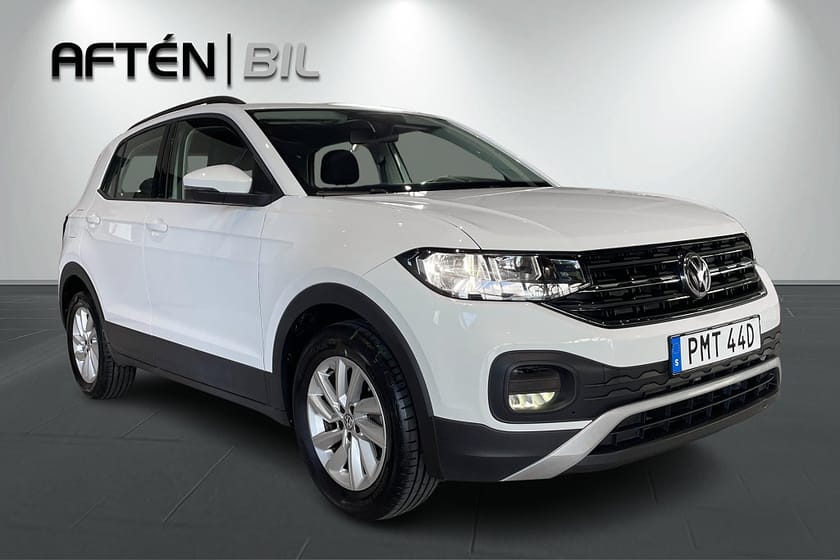 Bild 4 av Volkswagen T-Cross 1.0 TSI 95hk | Döda vinkel-varning, Låg skatt, Låga mil