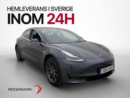 Tesla Model 3 Long Range AWD Pano AP Kamera Skinn Navi