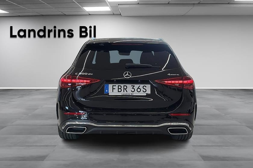 Bild 5 av Mercedes-Benz C 300 T de 4MATIC 4MATIC,AMG Line Advanced plus,Dragkrok,MOMS