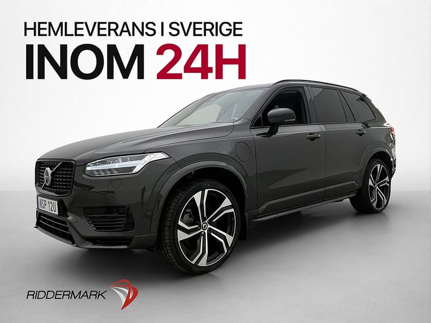 Bild 3 av Volvo XC90 7-seater T8 AWD Ultimate Dark 7-Sits Pano B&W HUD Luftfjäd