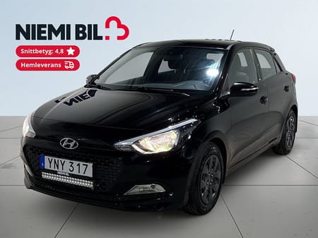 Hyundai i20 1.2 Comfort Mvärm Rattvärme LED-ramp Kamkedja S/V-hjul