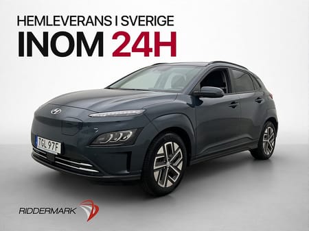 Hyundai Kona Electric 39.2 kWh 136hk Essential Krell Kamera Halvskinn