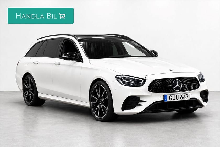 Bild 4 av Mercedes-Benz E 220 T d AMG Line Pano Burmester 360° Drag Cockpit CarPlay