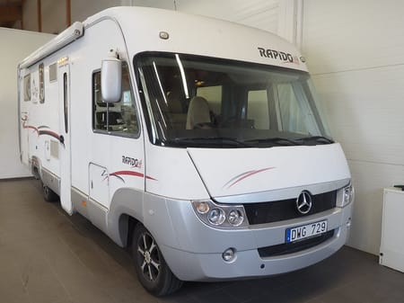 Rapido Campervan Mercedes-Benz M996 Mercedes Benz I Aut I 150hk I Långbäddar