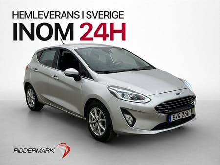 Ford Fiesta 125hk Titanium LED-Ramp P-Sensorer CarPlay