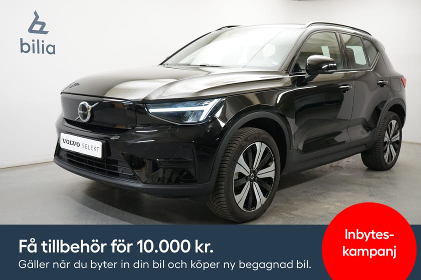Bild 1 av Volvo XC40 Recharge Core Edition, Baklucka elmanövrerad, Navigation