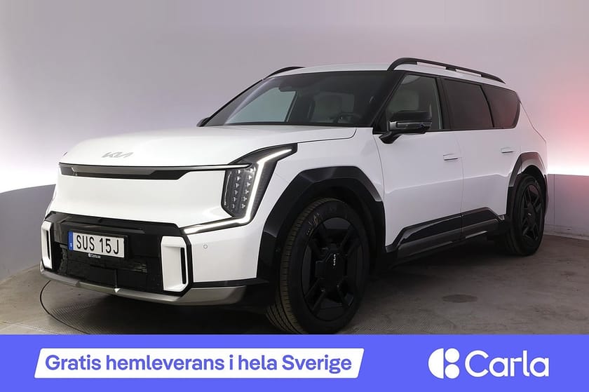Bild 1 av Kia EV9 AWD GT Line Pano Elstol 7-sits Meridian HUD V-hjul