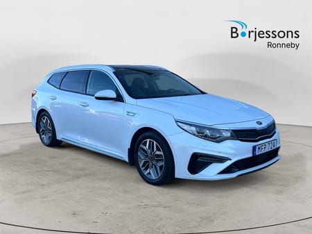 Kia Optima Sport Wagon Plug-in Hybrid Aut, 205hk, Drag, Skinn