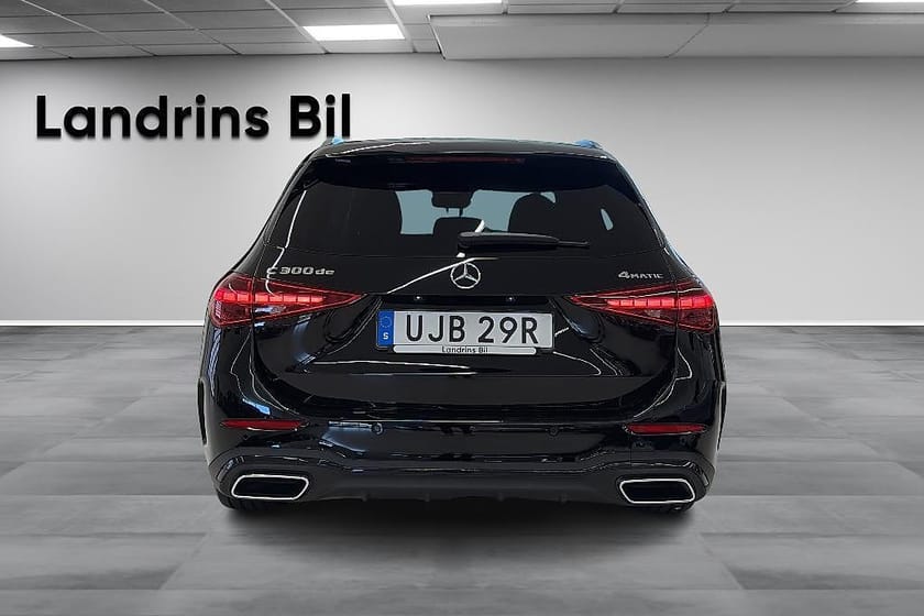 Bild 5 av Mercedes-Benz C 300 T de 4MATIC 4MATIC,AMG Line,Dragkrok,Nightpackage,MOMS