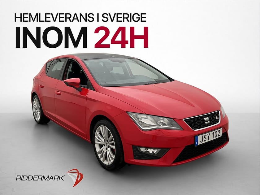 Bild 3 av SEAT Leon 1.4 TSI FR P-Sensorer Halvskinn Farthållare BT