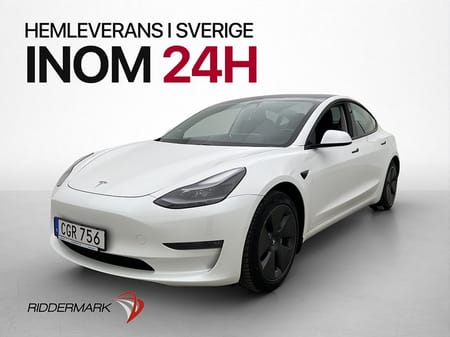 Tesla Model 3 Long Range AWD Värmepump Pano Autopilot MOMS