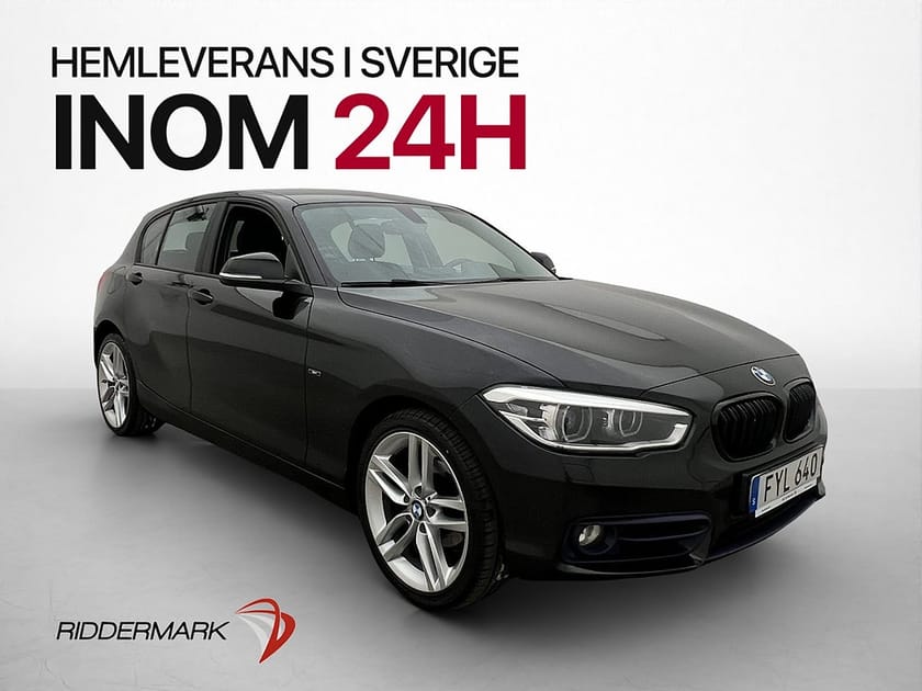 Bild 1 av BMW 118d xDrive 118 150hk Sport line Sensorer 0,47L/mil