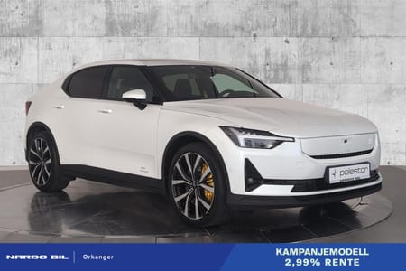 Polestar 2 Long Range Dual Motor Performance Rentekampanje på brukt Polestar! fra 2,99%