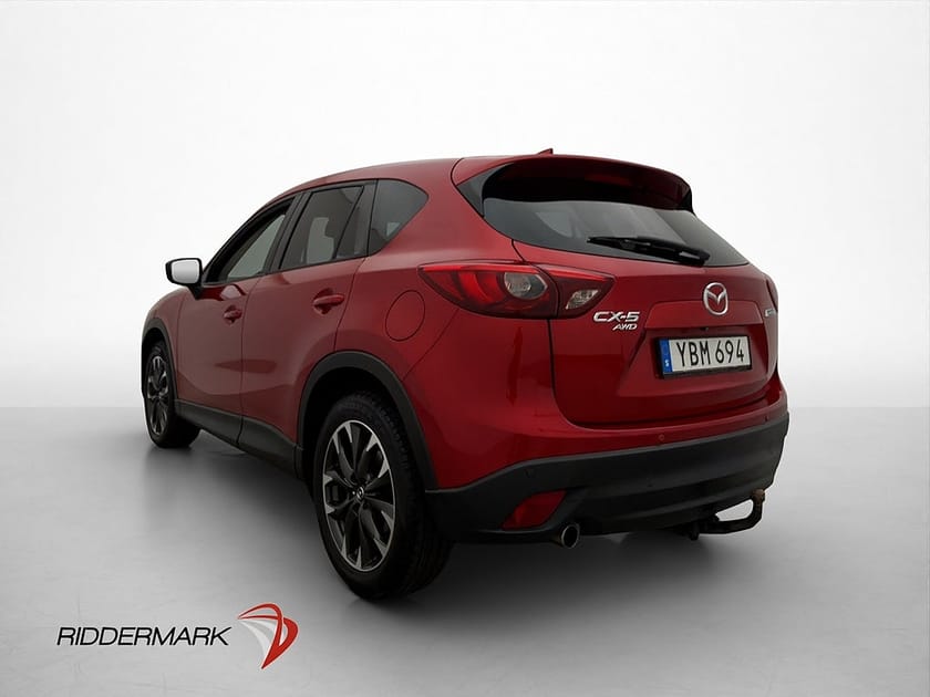 Bild 5 av Mazda CX-5 2.2 AWD Optimum M-Värmare Drag BOSE Kamera Skinn