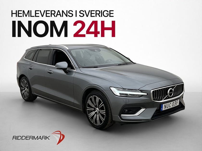 Bild 1 av Volvo V60 T4 190hk Inscription VOC Värmare CarPlay Kamera