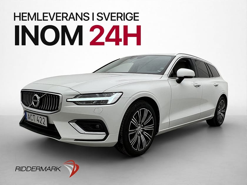 Bild 1 av Volvo V60 D3 Inscription Drag Värmare Kamera Skinn HUD BLIS