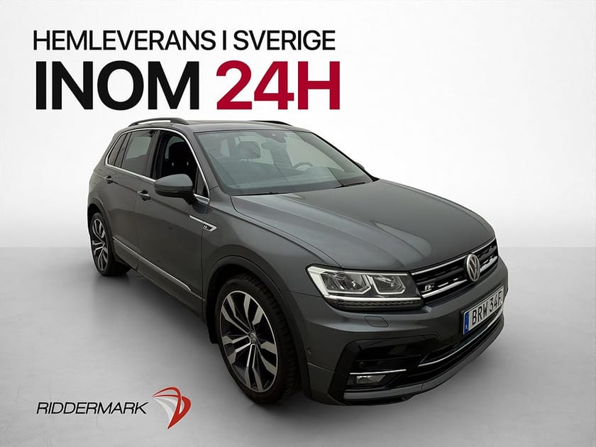 Bild 1 av Volkswagen Tiguan 2.0 TSI 190hk 4M R-Line Pano Värmare Drag